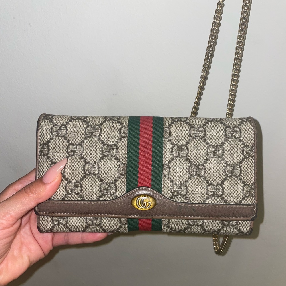 Gucci GG Ophidia Wallet on chain